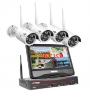 Hiseeu 8CH 3MP Wireless Security Cameras Kit Outdo